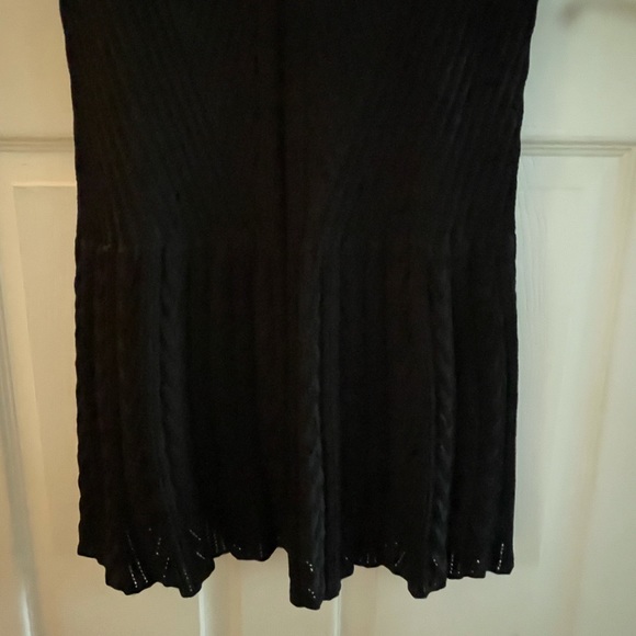 NWT Gorgeous Black knitted/lined Torrid MIDI Dress - Picture 6 of 14
